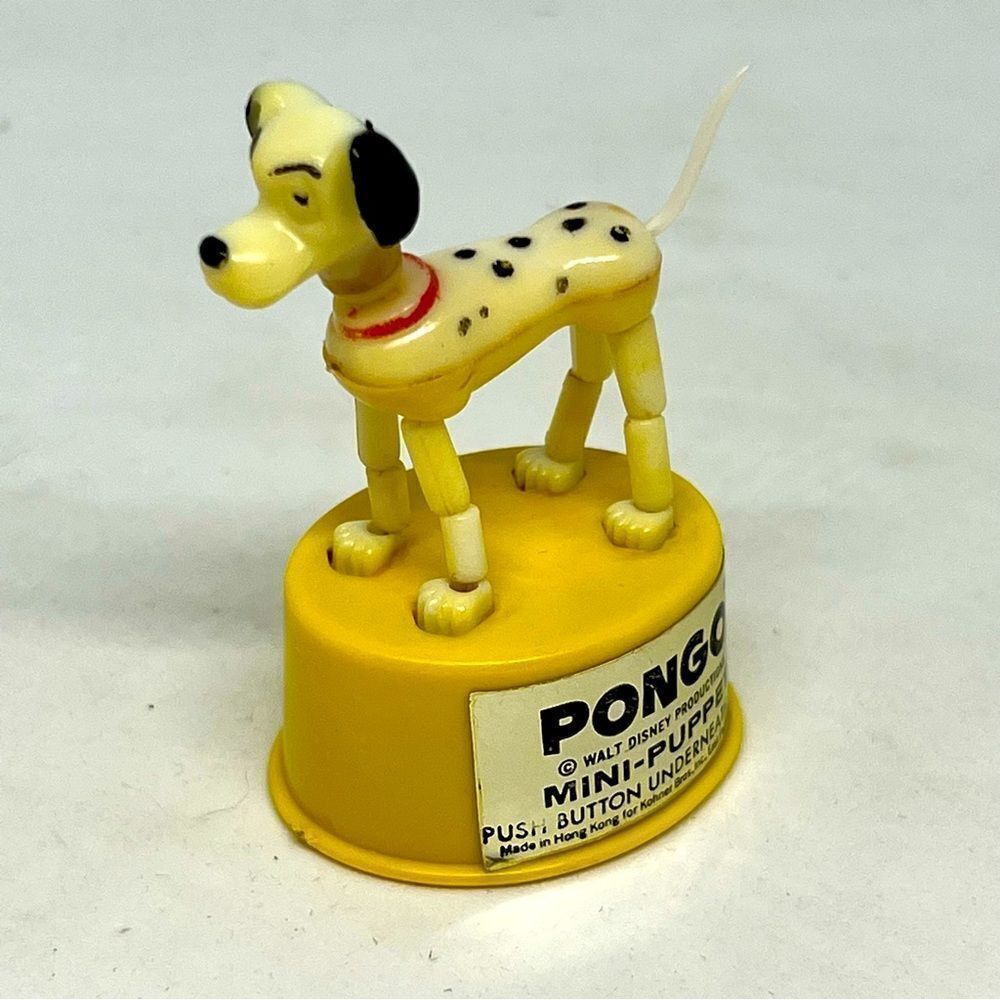 Vintage Mini Pongo MINI Puppet Walt Disney 101 DALMATIONS Dog Rare 2”